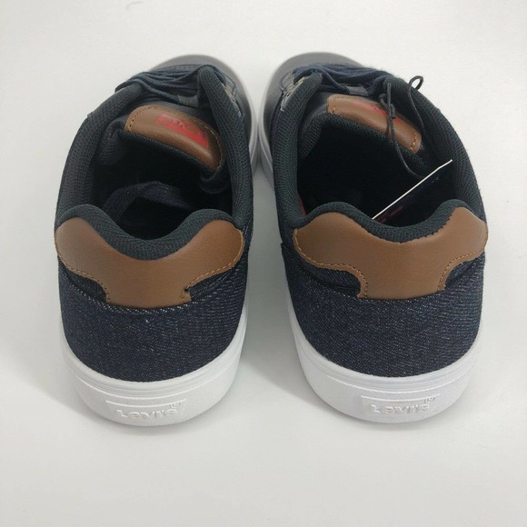 Levis Shoes Canvas Faux Leather Size 9.5 Sneakers - Picture 12 of 12